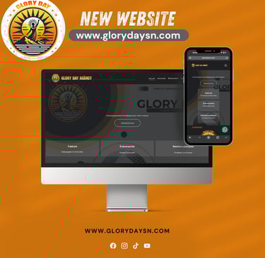 Grande nouvelle : le site GloryDay est enfin en ligne ! 🌍  Après le lancement de notre structure Gl