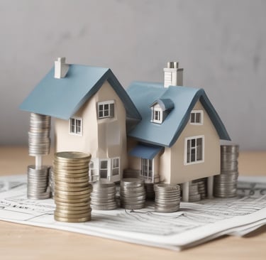 photo of white staircase