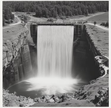 REPRESA DE AGUA GIGANTE