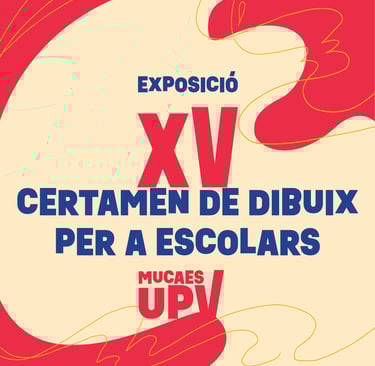 Square para el Certamen de dibujo para escolares de la UPV para redes sociales