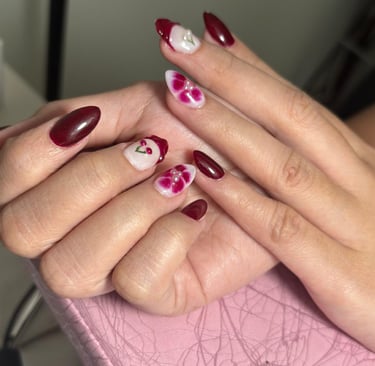 nails, bar, salon , manicure, gel