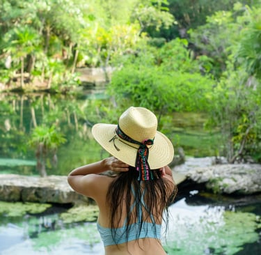 Disfrutando de unas merecidas vacaciones en Quintana Roo