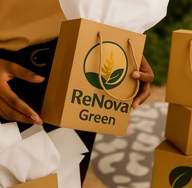 Elegante umweltfreundliche Einkaufstaschen für Boutiquen