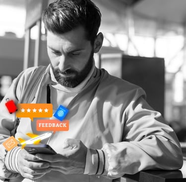 golpe da avaliação de lojas