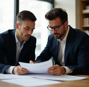 expert d'assurés avec client