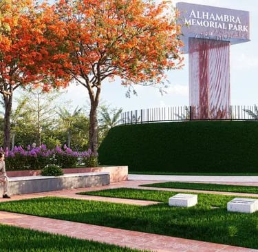 area makam Alhambra Memorial Park Bogor