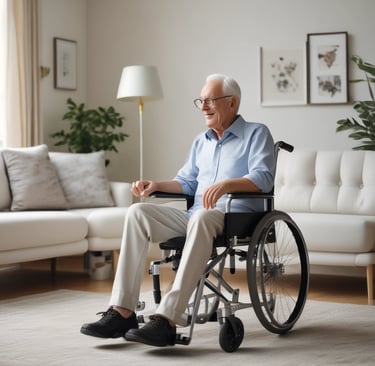 Bright living room with modern inventory