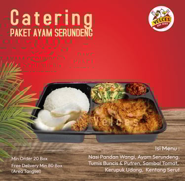 catering Heritage Ayam Serundeng VELCES