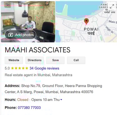 a google search results page on a google search