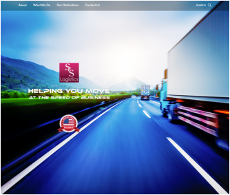 Portfolio website of SS Logistics