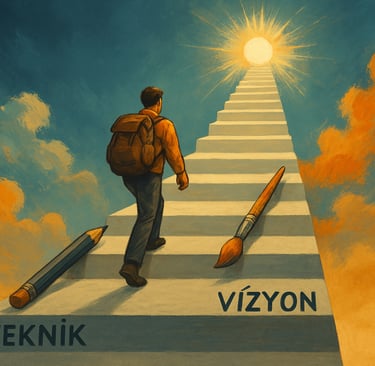Teknik ve vizyon arasında yükselen bir sanatçının yolculuğu.