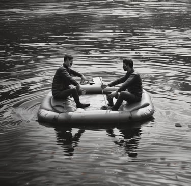 photo of white staircase
