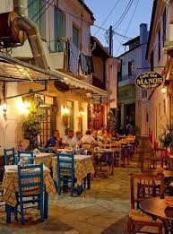 Terrassen in Kokkari Samos