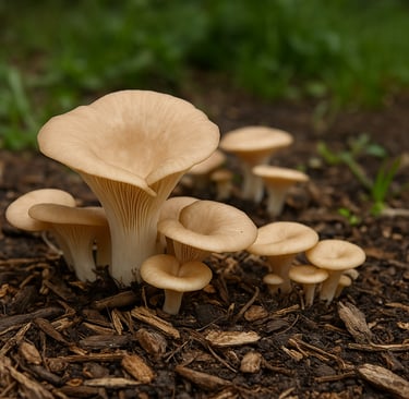 outdoor mushroom patch, are mushroom good for preppers and shtf?