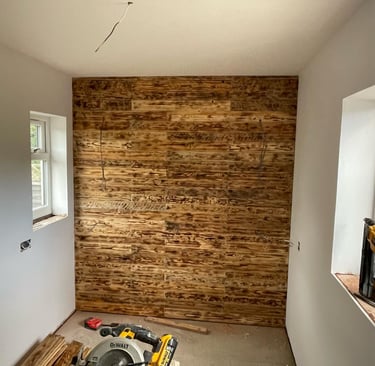 DIY being carried out in a malvern home