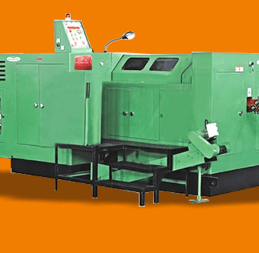 A machine which produce bolt it has 4 station press, cut, trim all in one