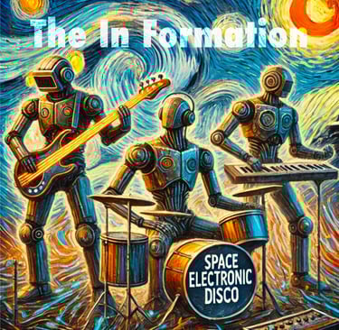 The In Formation by Space Electronic Disco – debut album on vinyl and CD