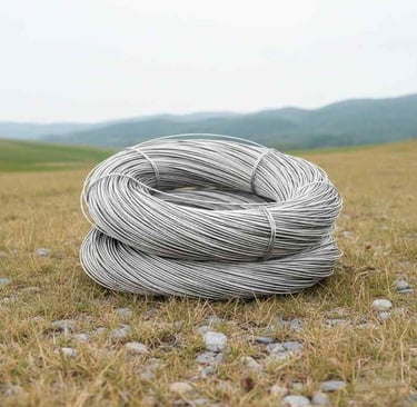 “Top view of aluminium conductor bundle highlighting circular compact design”