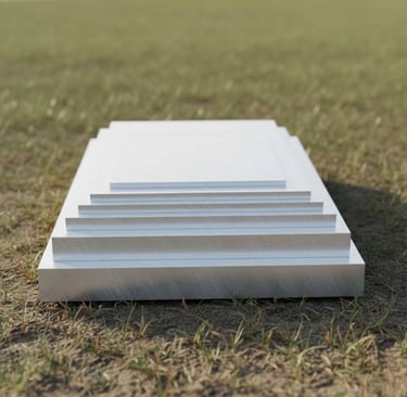 “Close-up view of aluminium plate surface texture and premium finish”