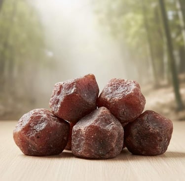 “Close-up of Bamboo Salt 3x texture”