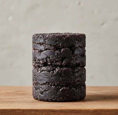 “Premium Bamboo Salt 9x roasted front view”