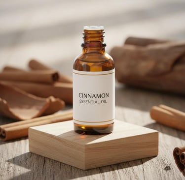 “Cinnamon Essential Oil from India – High Cinnamaldehyde Content, Food & Cosmetic Grade Export Quality”