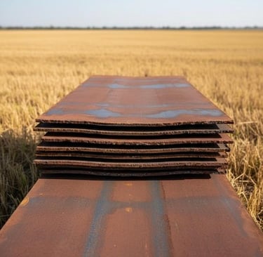 Bulk of hot rolled steel sheets & HR coils for export shipments worldwide.