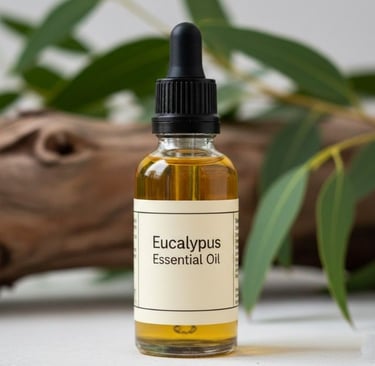 “Pharma Grade Eucalyptus Oil for Respiratory & Aromatherapy Use – Indian Export Supply”