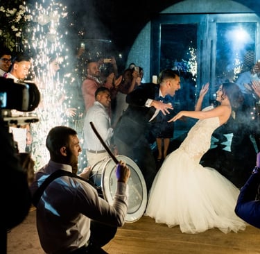zaffé libanaise mariage marseille tambours dabké factory