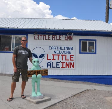 The little aleinn, Rachel, Nevada