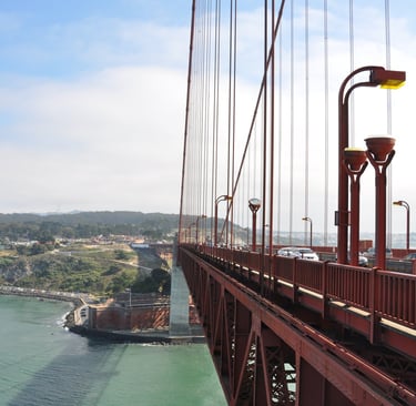 The Golden Gate Bridge, San Francisco, California