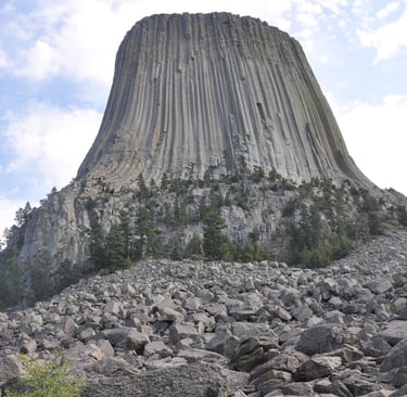 devils tower, wyoming