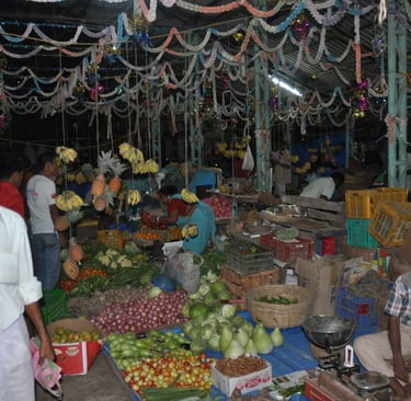 veg market, Havelock Island, Andaman islands