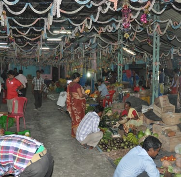veg market, Havelock Island, Andaman islands