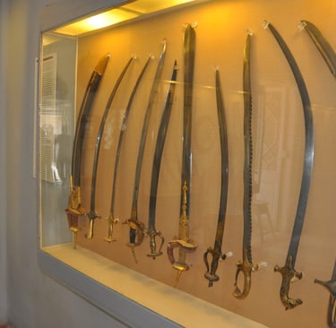 museum pieces in the Mehrangarh fort, Jodhpur, Rajasthan, India