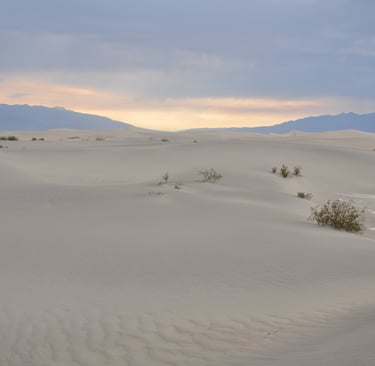 Mesquite Flat sand dunes, Death Valley