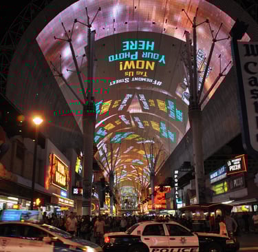 fremont street, las vegas