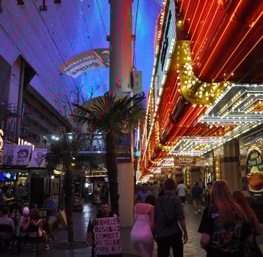 fremont street, las vegas