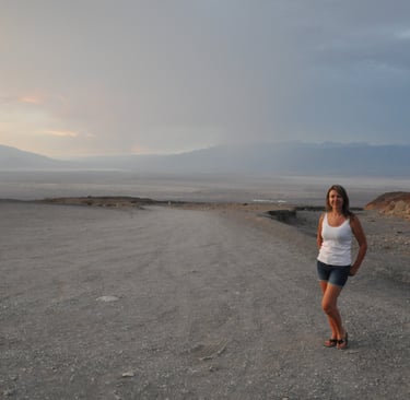 mosaic canyon car park, death Valley