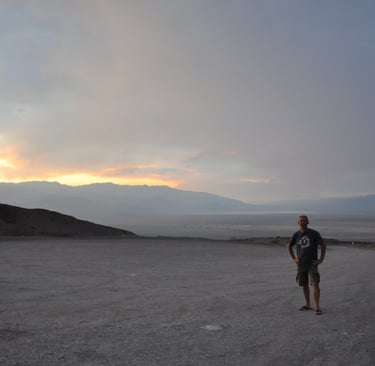 mosaic canyon car park, death Valley