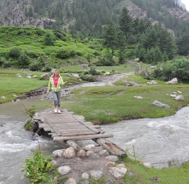 Rakchham Meadow, Sangla,, Himachal Pradesh, India