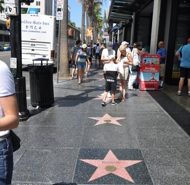 hollywood walk of fame, los angeles