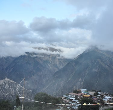 Snow view hotal, Sarahan, Himachal Pradesh, India