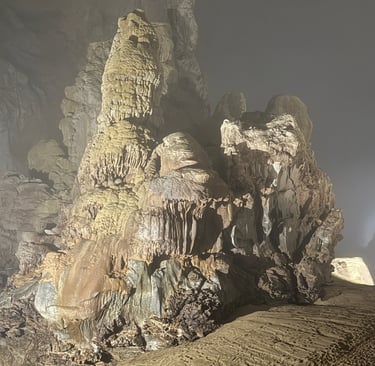 Hopes and dreams stalagmite, hang son doong cave, Ke bang national park, Vietnam
