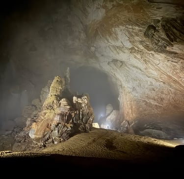Hopes and dreams stalagmite, hang son doong cave, Ke bang national park, Vietnam