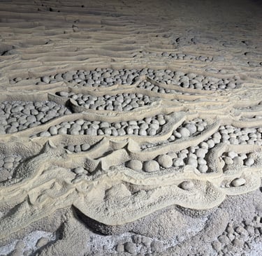 Cave Pearls found in Hang Son Doong Cave, Vietnam
