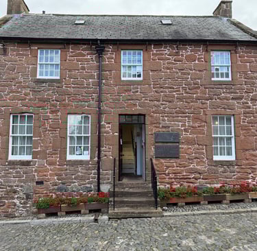 Robert Burns House museum, Dumfries, Scotland