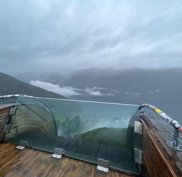 Stegastein lookout, Aurklandfjorden, Norway