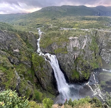 Vøringsfossen waterfall, Vøringsfossen, Norway