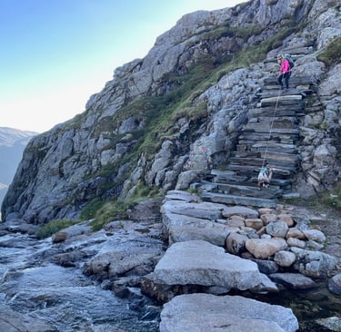 The walk up to Kjerag the highest peak around Lysefjorden and then on to the Kjeragbolten, Norway